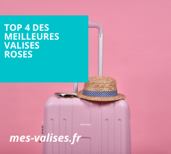 Top 4 Valises cabine roses